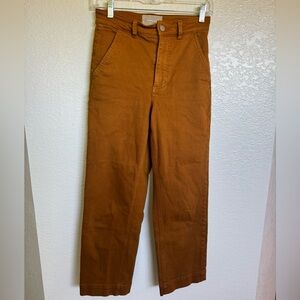Everlane brown pants size 0